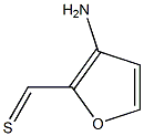 2-Furancarbothioaldehyde,3-amino-(9CI) Struktur