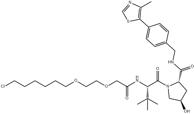 E3 ligase Ligand-Linker Conjugates 10 Struktur