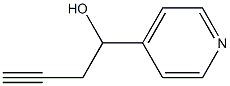 4-Pyridinemethanol,alpha-2-propynyl-(9CI) Struktur