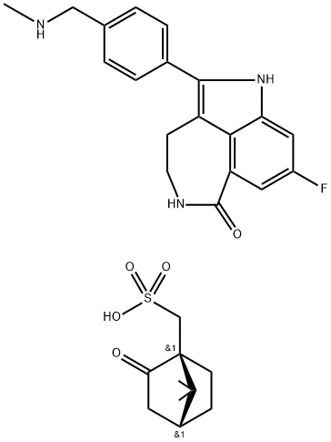 Rucaparib Camsylate Structure