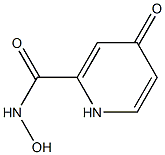 2-Pyridinecarboxamide,N,4-dihydroxy-(9CI) Struktur