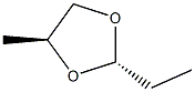 2-Ethyl-4-methyl-1,3-dioxolan (cis/trans-Gemisch) Struktur