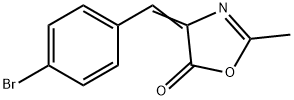 5(4H)-Oxazolone, 4-[(4-broMophenyl)Methylene]-2-Methyl- Struktur