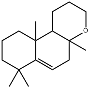 [8ξ,(-)]-8,13-Epoxy-14,15,16-trinorlabda-5-ene Struktur