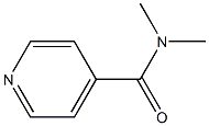 4-吡啶甲酰胺,N,N-二甲基-, 1903-64-6, 結(jié)構(gòu)式