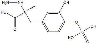 Carbidopa 4'-Phosphate Struktur