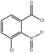 3-chloro-2-nitrobenzoyl chloride Struktur