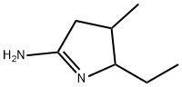 2H-Pyrrol-5-amine,2-ethyl-3,4-dihydro-3-methyl-(9CI) Struktur