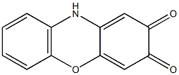 2-hydroxyisophenoxazin-3-one Struktur