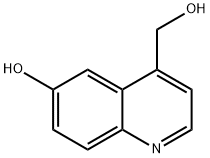 4-Quinolinemethanol,6-hydroxy-(9CI) Struktur