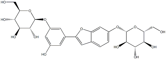 Mulberroside F Struktur