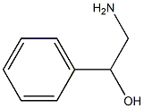 rac-(1R*)-1-Phenyl-2-aminoethanol Struktur