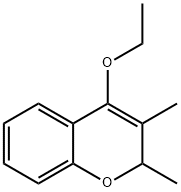 2H-1-Benzopyran,4-ethoxy-2,3-dimethyl-(9CI) Struktur