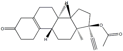 Δ-5(10)-Norethindrone Acetate Struktur