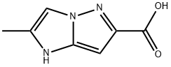 1H-Imidazo[1,2-b]pyrazole-6-carboxylicacid,2-methyl-(9CI) Struktur