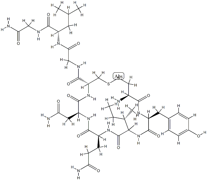 oxytocin, Gly(7)- Struktur