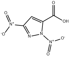 1H-Pyrazole-5-carboxylicacid,1,3-dinitro-(9CI) Struktur