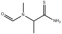 Propanethioamide,2-(formylmethylamino)-(9CI) Struktur