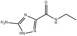 1H-1,2,4-Triazole-3-carboxamide,5-amino-N-ethyl-(9CI) Struktur