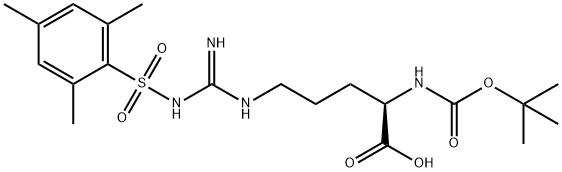 (Tert-Butoxy)Carbonyl D-Arg(Mts)-OH Struktur