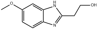 2-Benzimidazoleethanol,5-methoxy-(8CI) Struktur