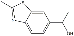 6-Benzothiazolemethanol,alpha,2-dimethyl-(8CI) Struktur