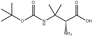 (R)-2-amino-3-((tert-butoxycarbonyl)amino)-3-methylbutanoic acid(WXC05451) Struktur