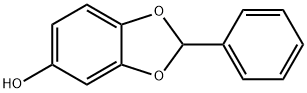 1,3-Benzodioxol-5-ol,2-phenyl-(9CI) Struktur