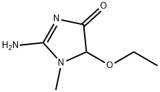 4H-Imidazol-4-one,2-amino-5-ethoxy-1,5-dihydro-1-methyl-(9CI) Struktur