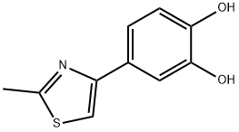 1,2-Benzenediol,4-(2-methyl-4-thiazolyl)-(9CI) Struktur