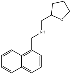 (naphthalen-1-ylmethyl)(oxolan-2-ylmethyl)amine Struktur