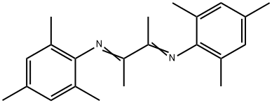 2,3-Bis(2,4,6-trimethylphenylimino)butane Struktur