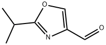 2-isopropyl-1,3-oxazole-4-carbaldehyde(SALTDATA: FREE) Struktur