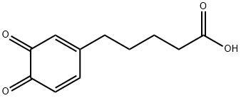 1,5-Cyclohexadiene-1-valericacid,3,4-dioxo-(7CI,8CI) Struktur