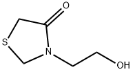 4-Thiazolidinone,3-(2-hydroxyethyl)-(9CI) Struktur