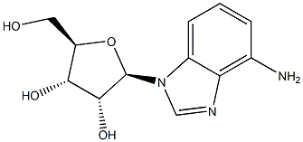 1,3-Dideazaadenosine Struktur