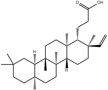 3,4-Seco-D:A-friedoolean-4(23)-en-3-oic acid Struktur