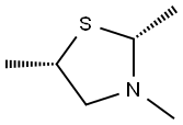 Thiazolidine, 2,3,5-trimethyl-, (2R,5S)-rel- (9CI) Struktur