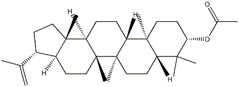 Moretenol acetate Struktur