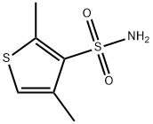 3-Thiophenesulfonamide,2,4-dimethyl-(9CI) Struktur