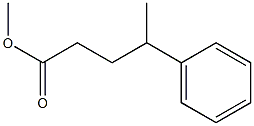 α-Methylbenzenebutyric acid methyl ester Struktur