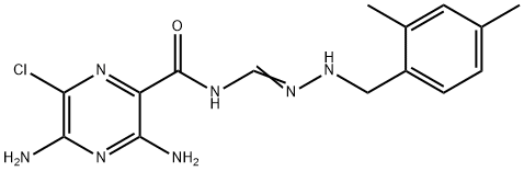 2',4'-dimethylbenzamil Struktur