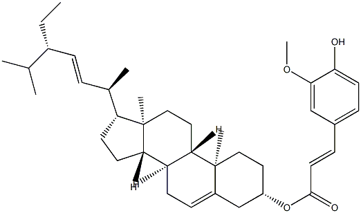 Stigmasterol ferulate Struktur