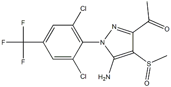 acetoprole Struktur