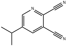 2,3-Pyridinedicarbonitrile,5-(1-methylethyl)-(9CI) Struktur