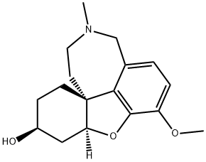 Dihydrogalanthamine Struktur