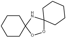 Dispiro[1,2,4-dioxazolidine-3,1':5,1''-dicyclohexane] Struktur