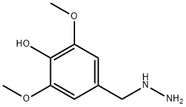 1-(4-hydroxy-3,5-dimethoxybenzyl)hydrazine Struktur