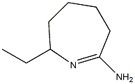 2H-Azepin-7-amine,2-ethyl-3,4,5,6-tetrahydro-(9CI) Struktur