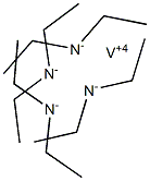 Tetrakis(diethylamino)vanadium(IV), min. 95% TDEAV Struktur